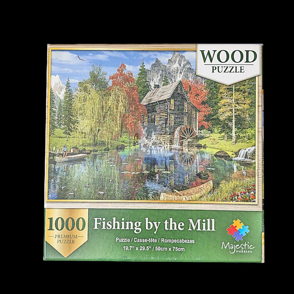 Wood Jigsaw Puzzle 1000 piece
